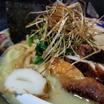 塩そば専門店 桑ばら - 鶏白湯そば（鶏×鯖）