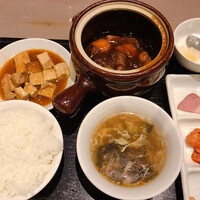 金香楼 - 豚バラ肉の壷煮ランチ