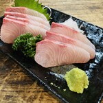 Amberjack sashimi