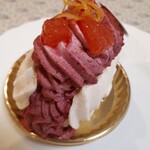 パティスリー ユウ ササゲ - ムラングシャンティ カシス パンプルムス