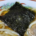 東京庵 - 『冷っこい中華』の海苔