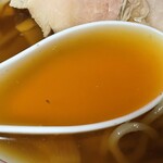 東京庵 - 『冷っこい中華』のスープ