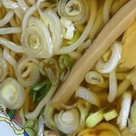 東京庵 - 『冷っこい中華』のネギ