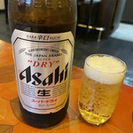 藤舟 - ビールが良く冷えています。