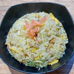 ラーメン酒場 でぇすけ - 半ﾁｬｰﾊﾝ400円