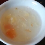 純伝統四川家庭料理 芊品香別館 - 玉子スープ