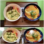 スプーンソング - 【2022年4月13日(水)】鮭のマラバール(カレー)とベジナッツプラオ