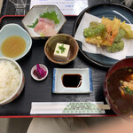 すし・ごはん 馬ん場 - 天ぷら定食デラックス（1,200円税込）