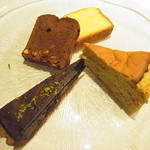 レストラン・セン - 自家製焼き菓子の盛り合わせ