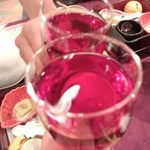 日本の宿 古窯 - 蔵王スターワインのロゼ♪パパと私でフルボトル1本飲みましたぁ～( ^^)／▽▽＼(^^ )