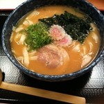 都きしめん - まるでみそらーめんのみそきしめん