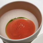 オマージュ - トマトとモッツァレラチーズ