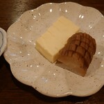 和食 もろ美 - いぶりがっことチーズ味噌漬け