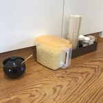 白須うどん - すりだね、天かすほか