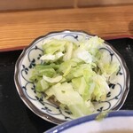 白須うどん - キャベツ