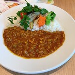 Denny's - 15種類の野菜とチキンのキーマカレー