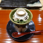 鮨旬美西川 - 梅の茶わん蒸し