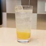 尾道ラーメン 八じゅう - ドリンク写真:レモネードサワー