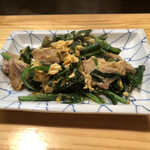 ろばた豊月 - 豚玉炒め
                                