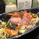 Washokudokoro Gotou - ネギトロ海鮮バラちらし定食