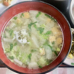 はかたや中村鮮魚店 - 九州の見るからに甘口の味噌汁