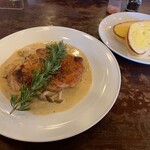 伊太利亭 - ★平日ランチセット（若鶏のカチャトラ風・1100円税込）★