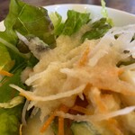 伊太利亭 - ★平日ランチセット（若鶏のカチャトラ風・1100円税込）★大根ドレッシング