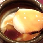 日本の宿 古窯 - 夕食最後のデザートは、古窯　特製　壷プリン♡館内一階のお土産屋さんでも販売されています♪