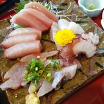 まさ吉 - 定食のお刺身