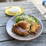 オレンジバルコニー - ・週替わりプレートランチ 1,200円/税込
(チキンステーキ、スープ、ライス or パン)