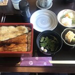 うなぎ松川 - 合盛り鰻重