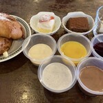 伊太利亭 - ★平日ランチセット（若鶏のカチャトラ風・1100円税込）★デザート全品！