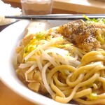 麺屋てんやわんや - スタミナ汁なし豚骨背脂