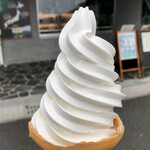 佐多岬公園観光案内所 - ソフトクリーム(楽塩　らくえん)