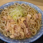 山形蕎麦と備長炭炙り酒家 YEBISU亭 - 山形肉そば(冷)