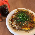 広島お好み焼き 好味亭 - 肉玉そば