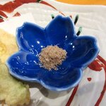 あじ彩 - あじ彩 「タラの芽と海老と蓮根の天婦羅」