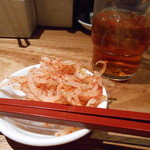 17390366 - もやしを選択、ルイボス茶を飲みのみ待ってると