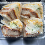 サンドイッチ イズミ - チーズチキン！　453円。
