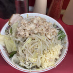 ラーメン二郎 - ラーメン ニンニクマシ　ヤサイマシマシ　アブラマシマシ