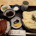 讃岐うどん 吾平 - 料理写真:うなぎ丼セット