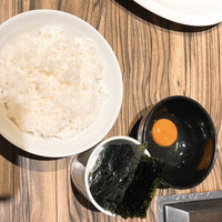 焼肉 ジャンボ はなれ - ライス、韓国海苔