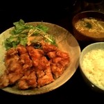 九段ごち屋 - 鶏唐揚げ定食