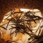 エクアトゥール - 白子のフラン　黒トリュフ　アップ