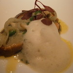 エクアトゥール - フォアグラのポアレ　牡蠣ソース