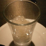 エクアトゥール - お口直し　リンゴのグラニテ