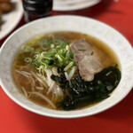 Chamingu Chahan - 醤油ラーメン(チャーハン付) 850円