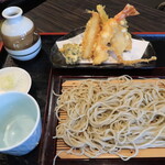 Juuwari Soba Nishida - ランチ（天せいろ）