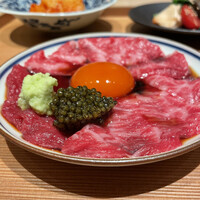 雪月花 銀座 - ユッケ