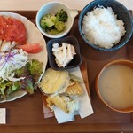 旬菜レストラン つむぎ - 山愛御膳肉1300円